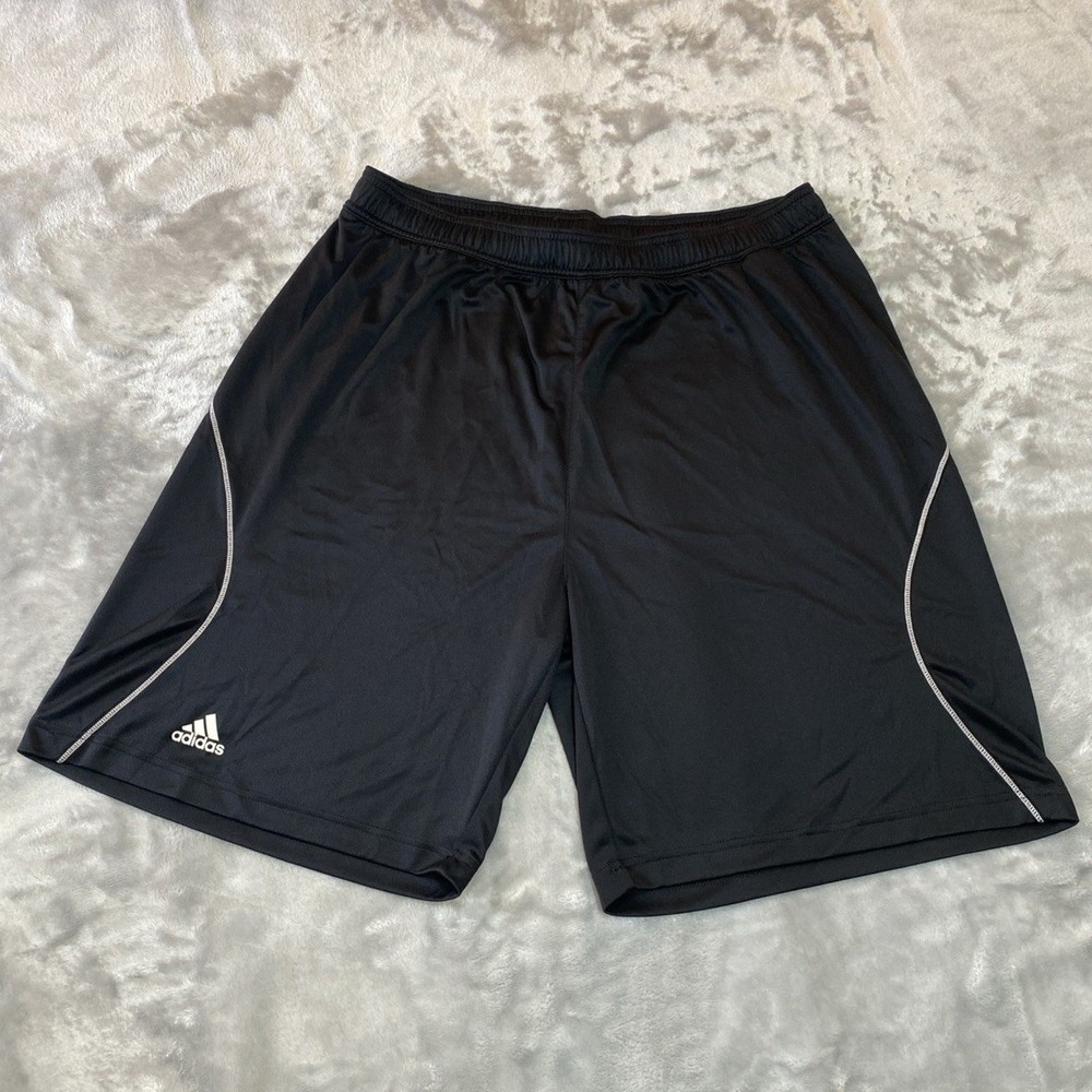 Adidas Climalite Athletic Short Men XL Black Performance Gym Basketball Training